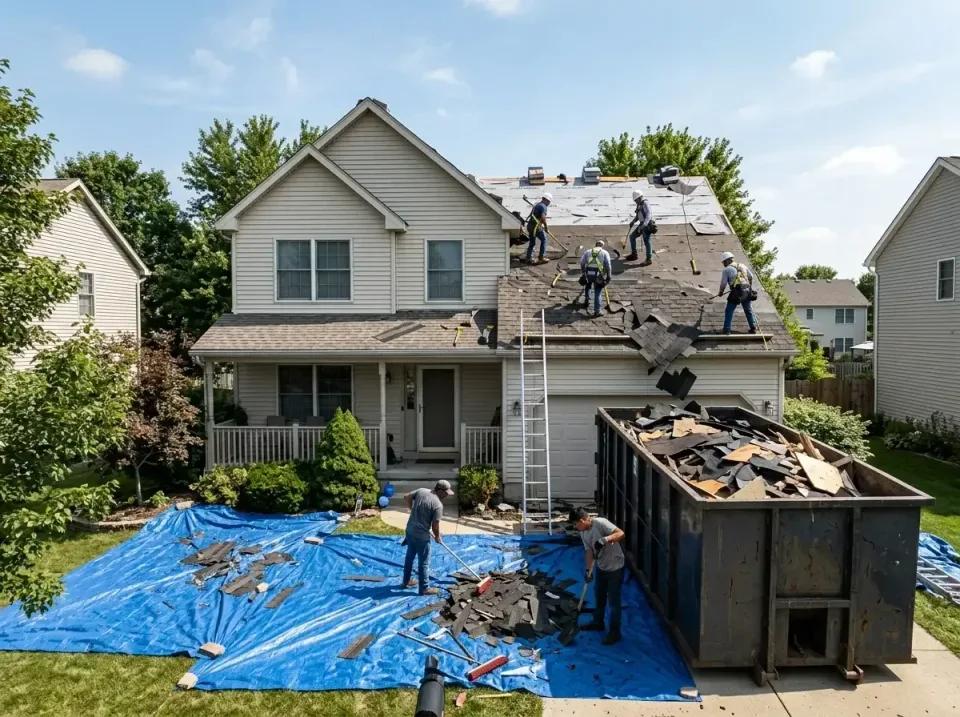 roof-replacement-debris-remova-004 — frequently asked questions, Cheapest Dumpster Rentals in Bayou L'Ourse, LA